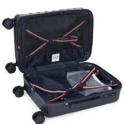 Tommy Hilfiger Hoover X Navy Small Hard Trolley Bag image 4
