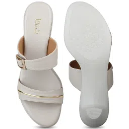 Inc.5 Women's Grey Casual Sandals image 4