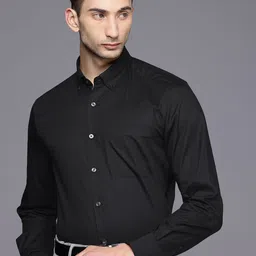 Louis Philippe Classic Fit Pure Cotton Formal Shirt-image-56