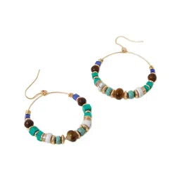 Accessorize London Large Beaded Drop Earrings image 4