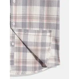 CHARCHIT Boys Grey Cotton Printed Shirt image 4