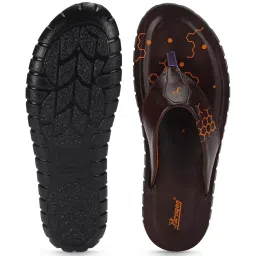 Paragon Men's Brown Thong Sandals image 4