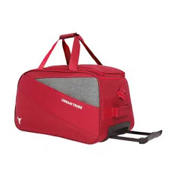 Urban Tribe Red Benin Medium Duffle Trolley image 4