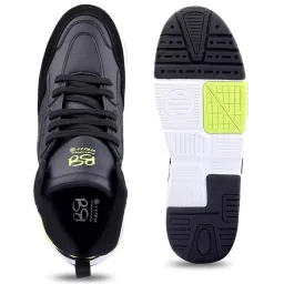 Bacca Bucci Men's VENGEANCE Black Casual Sneakers image 4