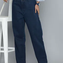 Levis Women High Rise 94 Baggy Loose Straight Fit Jeans-image-28