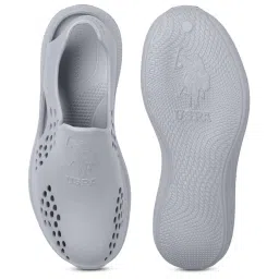 U.S. Polo Assn. Men's Grey Back Strap Clogs image 4