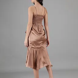 NUEVOSDAMAS Ruffled Midi Dress image 2