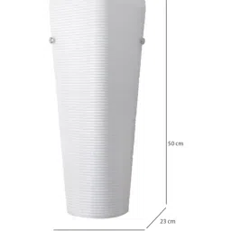 kapoor lamp shades Kapoor E Illuminations Mitzi White Glass Mirror Light - Set of 1 image 4