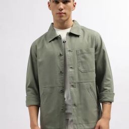Gant Green Cotton Regular Fit Shirt-picture-3