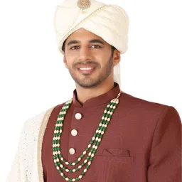 Radhe Creation Men Gold-Plated Pearl Necklace-picture-22