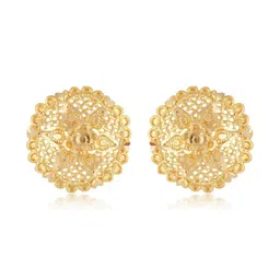 VIVASTRI Women Gold-Plated Alloy Earrings image 3