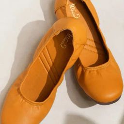 Inc.5 Women's Mustard Flat Ballets-picture-37
