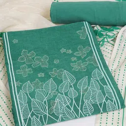 KAMI KUBI Embroidered Pure Cotton Unstitched Dress Material-image-98