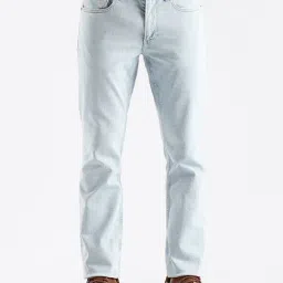 Calvin Klein Jeans Light Blue Cotton Slim Fit Jeans-picture-33