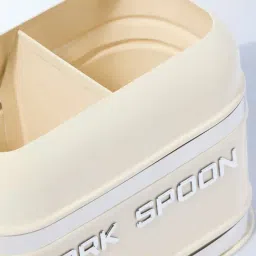 Westside Home Ivory Fork and Spoon Cutlery Holder image 3