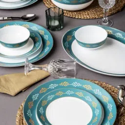 Cello White Opalware Dinner Set - Set of 27-picture-11