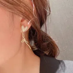 Arzonai Contemporary Hoop Earrings-picture-29