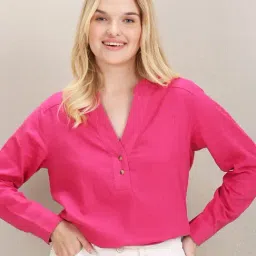 U.S. Polo Assn. Pink Regular Fit Top-picture-33