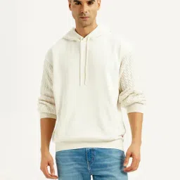 Levi's Off White Cotton Regular Fit Hoodie-picture-46