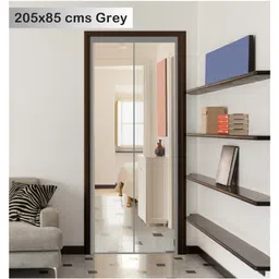 classic mosquito nets Classic Mosquito Net Magnetic Screen Fiberglass Mesh Curtain Patio Door With Full Frame Hook & Loop - Grey-picture-11
