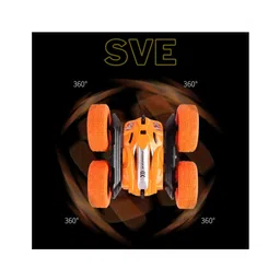 SVE RC Stunt Car Remote Control Car Double-Sided Driving 360D [Colors as Per Stock] image 2