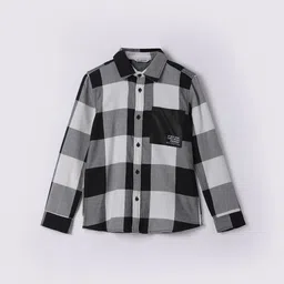 Fame Forever by Lifestyle Boys Opaque Checked Casual Shirt-picture-21