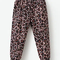 Kookie Kids Full Sleeves Hooded Winter Wear Suit With Butterfly Print - Maroon image 3