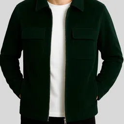 Raxedo Men Suede Lightweight Biker Jacket image 4