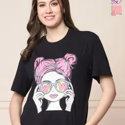 Dreambe Women Typography 2 Wonder Woman Printed Applique T-shirt-picture-30