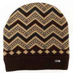 Amoldo Unisex Printed Woollen Beanie image 5