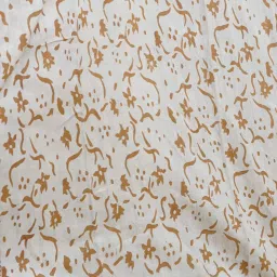 Unnati Silks Green Floral Print Saree With Unstitched Blouse image 4