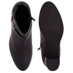 Peach Flores Women's Reign Black Casual Boots image 4