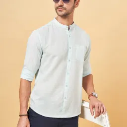 Byford by Pantaloons Sea Angel Cotton Regular Fit Shirt image 4