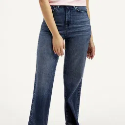 Levi's 724 Blue Cotton Slim Fit Jeans-picture-28