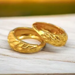 SHREE KRISHNA SHOPPING Gold-Plated Brass Earrings image 1