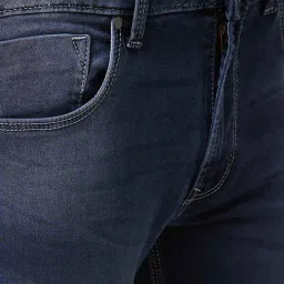 Spykar Blue Regular Fit Jeans image 4