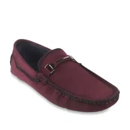 Metro Men's Burgundy Casual Loafers-picture-18