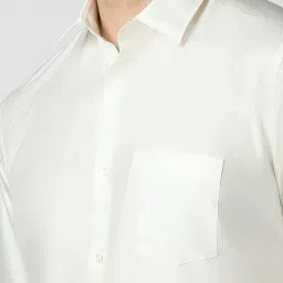 Van Heusen White Regular Fit Shirt image 4