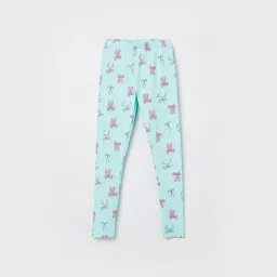 FAME FOREVER Girls Green Printed Leggings-picture-21