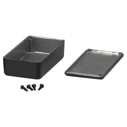 HAMMOND Metal Enclosures BOX, DIECAST, BLACK, 188X120X37MM, 1590DDBK-picture-22