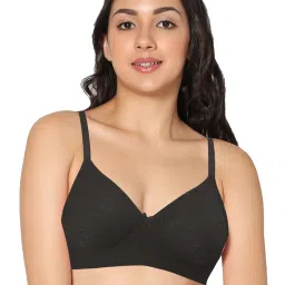 IN CARE Blue & Black Non-Wired Full Coverage Push-Up Bra - Pack of 2 image 4