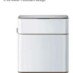 OBSESSIONS White Stainless Steel USB Rechargeable Sensor Dustbin for Home & Kitchen (8 L) image 3
