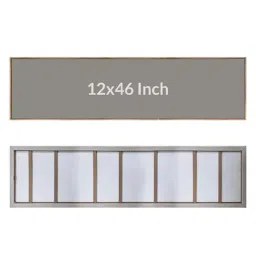 Art Street Grey & Gold Canvas Buddha Painting image 4