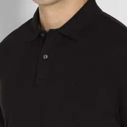 American Eagle Outfitters Black Regular Fit Polo T-Shirt image 4