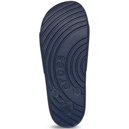 Crocs Kids Blue Slide Sandals image 4