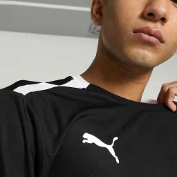 Puma Black Regular Fit Sports T-Shirt image 4
