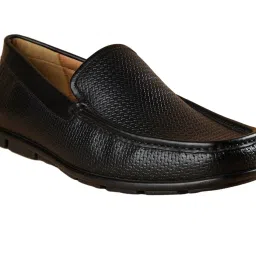 Code by Lifestyle Men Black Loafers image 4