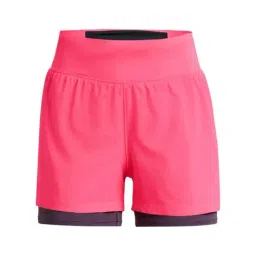 UNDER ARMOUR Pink Mid Rise Sports Shorts-image-22
