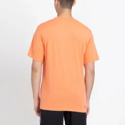 adidas Orange Regular Fit Train Essentials Comfortable T-Shirt image 2