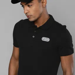 one8 x PUMA Men Black Brand Logo Printed Polo Collar Virat Kohli Slim Fit T-shirt-picture-40